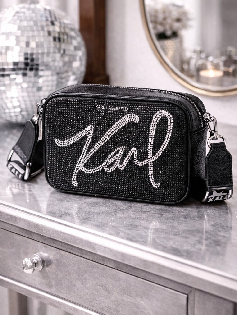 Karl Lagerfeld Paris Maybelle Crossbody Bag - NWT - Picture 12 of 12